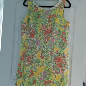 Lilly Pulitzer for Target Yellow Floral Mini Dress